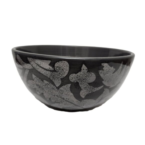 Limited Edition Laurie Gate The Regency Collection Serving/Fruit Bowl RARE Gray - Picture 3 of 9
